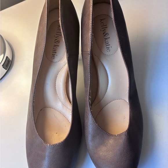 Kelly & Katie Shoes - Kelly & Katie Dark Brown Heels